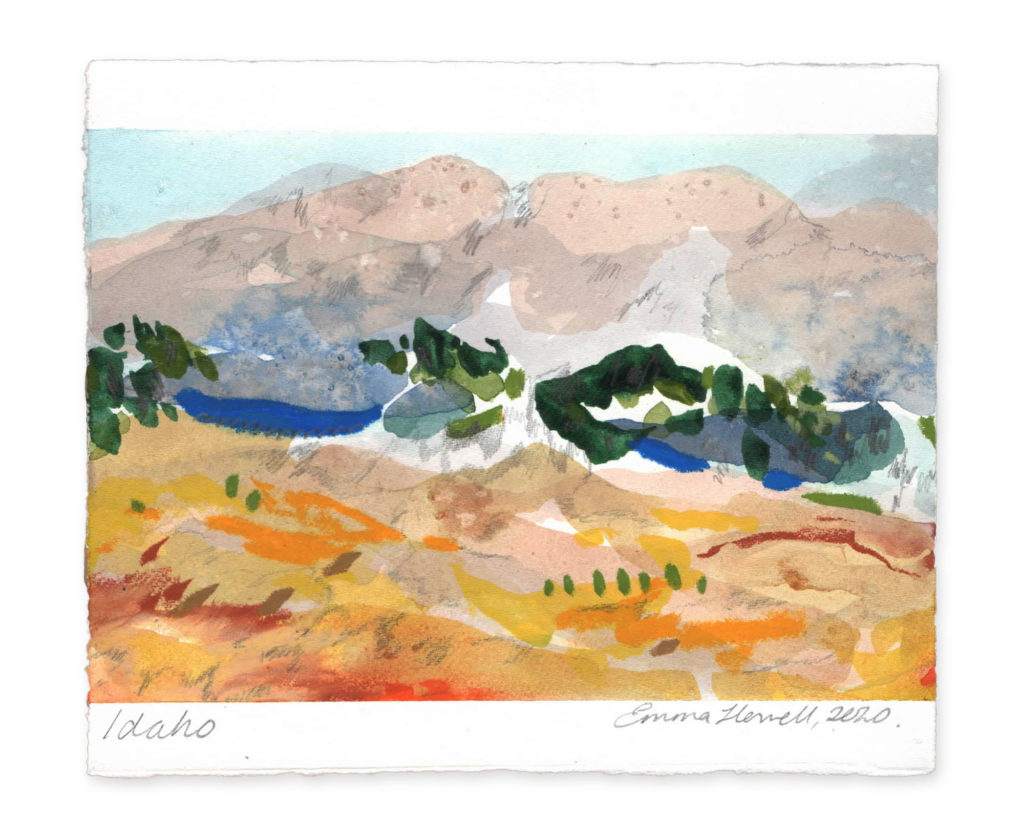 idaho landscape art emma howell