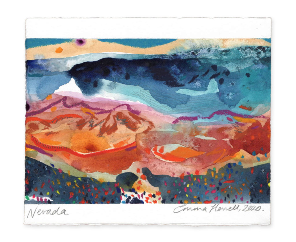 Nevada landscape art emma howell