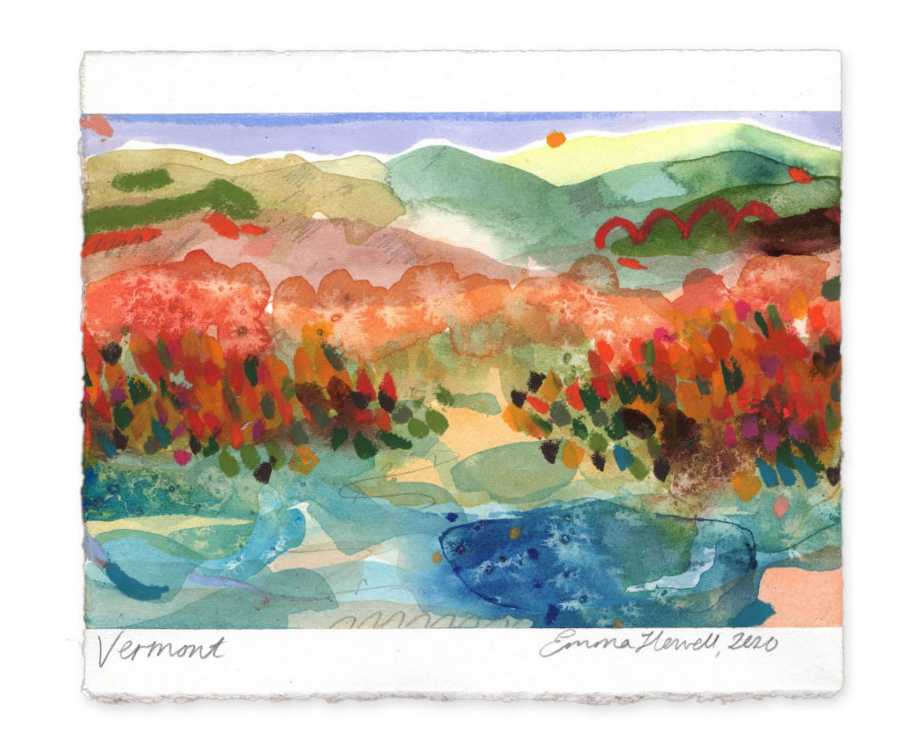 Vermont landscape art emma howell