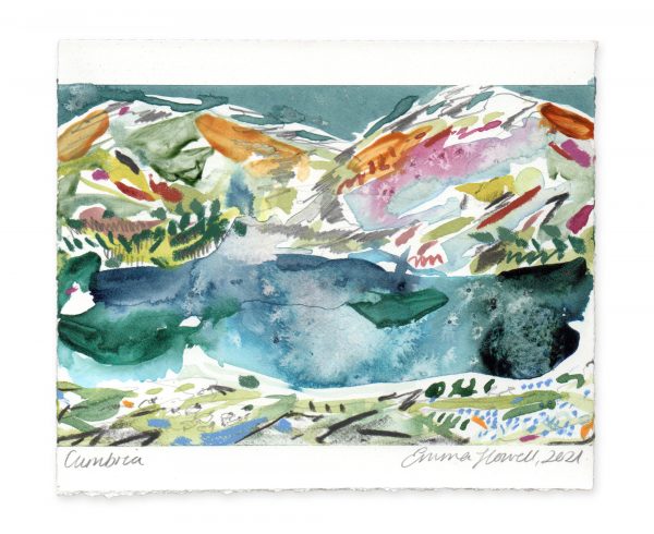 Cumbria landscape painting emma howell