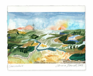 Lancashire landscape painting emma howell