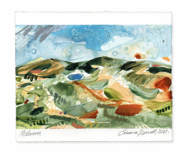 Malvern landscape painting emma howell
