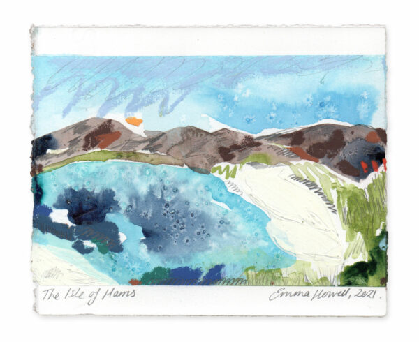 The Isle of Harris landscape painting emma howell