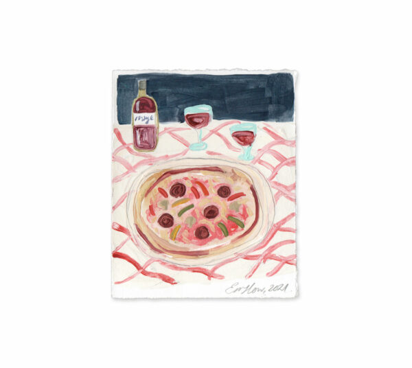 pizza painting emma howell
