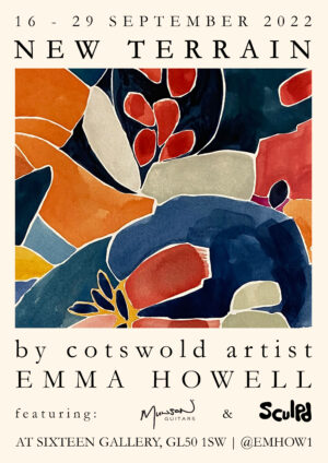 new terrain exhibition poster emma howell