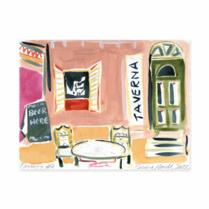 taverna 4 emma howell original painting