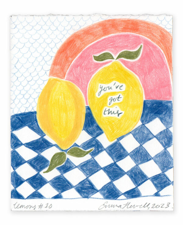 lemon drawing original emma howell