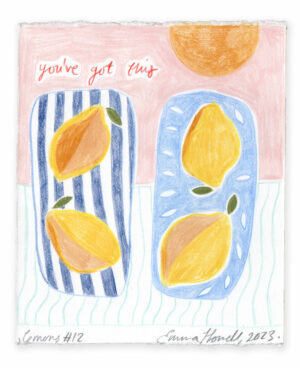 lemons drawing emma howell original