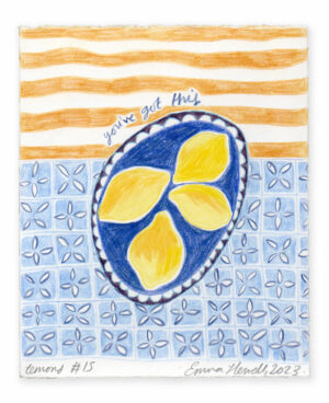 lemons 15 emma howell drawing