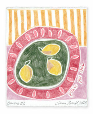 lemons original drawing emma howell