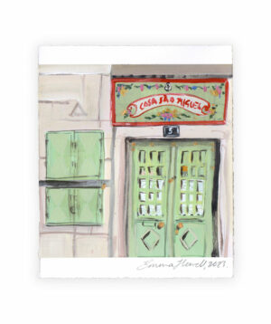 snapshot portugese doors emma howell painting