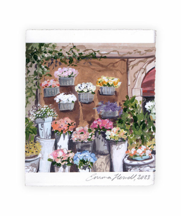 flowers in italy emma howell painting