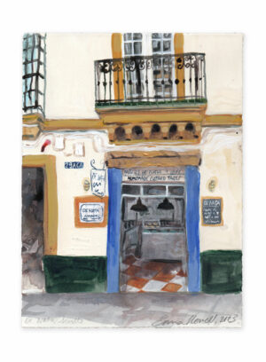 De Nata Seville painting emma howell original