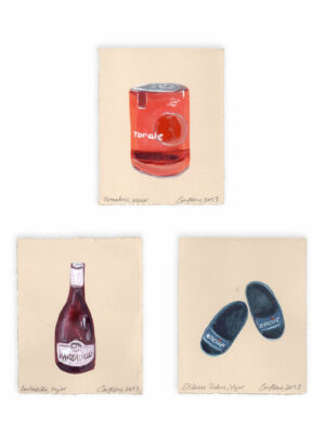 vejer triptych tomato, wine and sliders emma howell