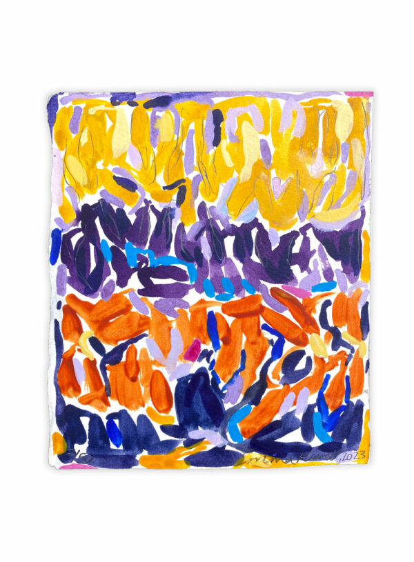bold abstract painting emma howell original