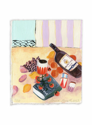 picnic original painting emma howell